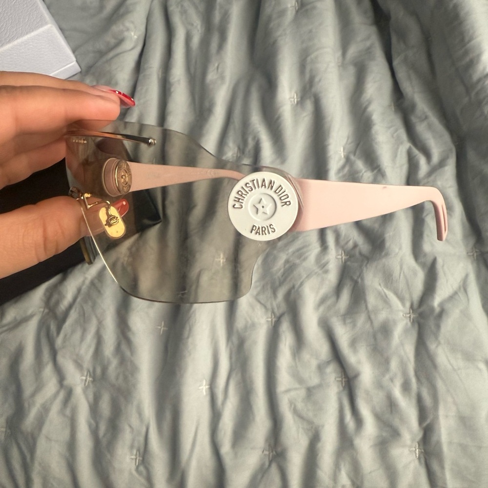 Dior Pink Visor Sunglasses - Picture 6 of 11